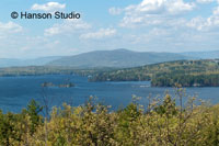 Tuftonboro, NH - Looking West from the Abenaki Tower